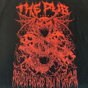 Chicago Revolution Brewing The Pub Graphic TShirt Black/Red Size Small